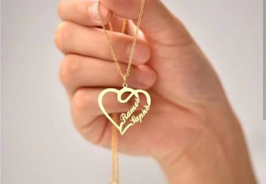 Customize Heart necklace